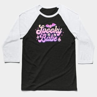 spooky babe Baseball T-Shirt